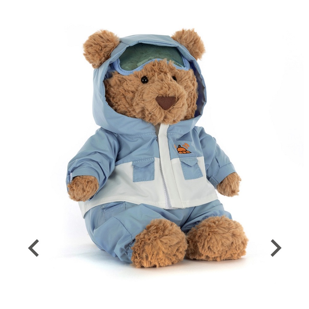 Bartholomew Bear 'Snow Suit' by Jellycat